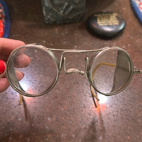 Other - Safety glasses vintage great for riding motorcycle as well from 1940